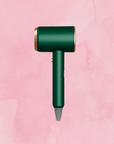 BellaDry Pro Hair Dryer in a fresh green color, perfect for a unique and refreshing appearance.